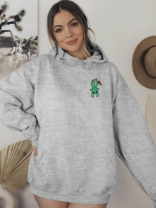 Women Sweatshirts - Xám - Xem 3