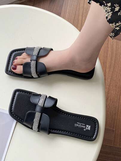 2024 New Women's Crown Sandals With Mid-Heel Platform Sole, Suitable For Outdoor Wear In Summer