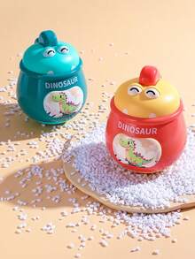 1 pieza Juguetes-guasón de dinosaurio con forma de dinosaurio para bebés y niños pequeños, aleatorio color, patrón, tamaño y embalaje para la educación y formación temprana - Multicolor - Ver 6