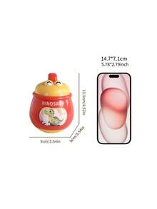 1 pieza Juguetes-guasón de dinosaurio con forma de dinosaurio para bebés y niños pequeños, aleatorio color, patrón, tamaño y embalaje para la educación y formación temprana - Multicolor - Ver 8