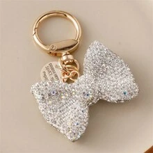 Móc khóa đính nơ đính đá trang trí xe hơi sáng tạo vòng lò xo vàng kim loại phụ kiện túi xách nữ móc khóa trang trí thích hợp sử dụng hàng ngày ngày lễ tình nhân phụ kiện xe hơi ngày lễ tình nhân túi xách quyến rũ trường học dễ thương goth y2k - Nhiều màu - Xem 9