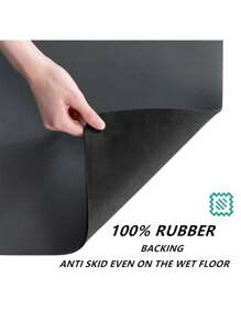 1 Peça Tapete Absorvente Super Absorvente Para Cozinha, Tapete Antiderrapante Para Escorrer Café e Pratos, Tapete de Secagem Rápida Para Banheiro, Tapete Para Louças