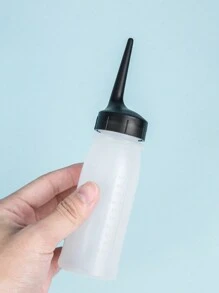 WANMEI 1 cái hoặc 2 cái/bộ Chai nhựa trong suốt đựng thuốc nhuộm tóc, chai đựng dầu dưỡng tóc dùng trong salon, dung tích 8.12oz và 4.06oz. - Nhiều màu - Xem 12