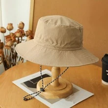 1pc Multicolor Unisex Summer Travel Sun Hat With Neck Flap, Outdoor Portable Climbing Hat, Breathable Quick-Drying Sun Shade Cap, Water-Repellent & UV-Resistant, Easy-To-Store Bucket Hat