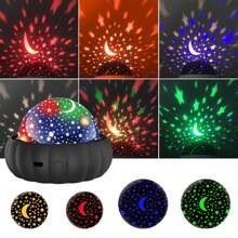 2 In 1 Star Projector Night Light,Room Lights For Bedroom, Moon And Star & Dinosaur Galaxy Projector 360° Rotation,Colors Changing, Christmas Lights For Best Friend Gift - RGB - View 7