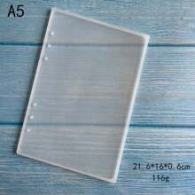 1pc Notebook Cover Silicone Resin Mold A5 A6 A7 Multi Size Epoxy Resin Book Cover Silicone Casting Mold For DIY Rectangle Notebook Scrapbook Album Cover Casting