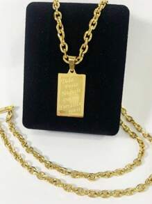 Men Pendant Necklaces - Vàng - Xem 4