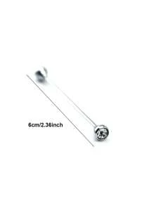 1 Phụ kiện cổ áo thời trang mới cho nam Cổ áo sơ mi Thanh ghim Kẹp cà vạt Kẹp cổ áo Kinh doanh thường ngày Trâm cài áo cưới Cuffs Đồ trang trí thanh Trang sức nam kinh doanh Thanh cổ áo cà vạt - Nhiều màu - Xem 2