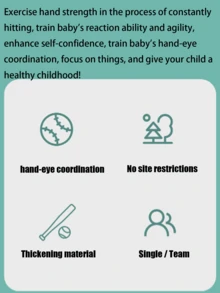 One Box Color Random Children Baseball Launcher Toy Set, Indoor/Outdoor Fitness Baseball Pitching Machine For Boys And Girls, Great Gift For Improving Hand-Eye Coordination And Precision. - Multicolor - View 2