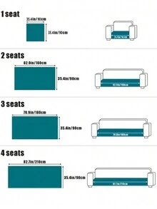 All Seasons General Sofa Cushion With Non-Slip And High-Grade Leather Sofa Cover For Nordic Simple Style Sofa - Black - View 2