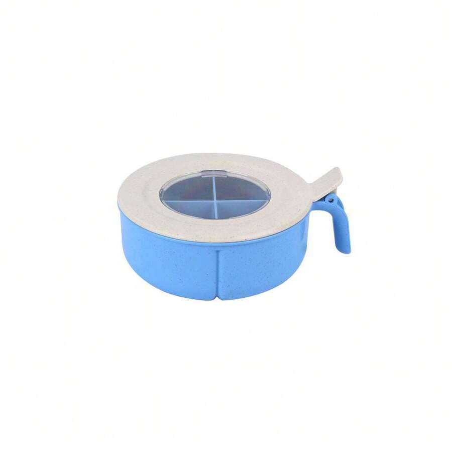 One-Piece Seasoning Box - Plastic Wholesale Seasoning Box With Grid, Cover And Storage - Suitable For Kitchen Use - Multicolor - View 1