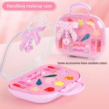 1 pieza Juego de Maquillaje de Juguete para Niños, Kit de Maquillaje para Bolso de Niña, Regalo de Cumpleaños - multicolor - Ver 11