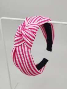 1pc Women Rainbow Stripe Vintage Headband Fashionable Hair Hoop For Holiday And Daily Wear,Hairband,Hair Hoop,Hair Accessories Headbands