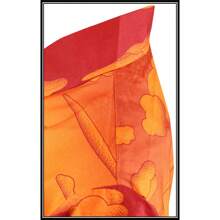 LA LEELA Button Down Shirt For Women Casual Summer Beach Party Short Sleeve Blouse Shirt Dressy Colorful Tops Blouses Hawaiian T Shirts For Women L Plus-Size Seashore, Orange