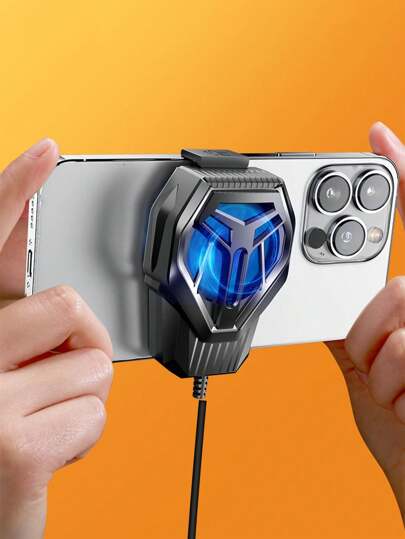 مشع بتبريد هاتف محمول قطعة واحدة، قطعة تبريد للهاتف المحمول، تبريد الألعاب، تثبيت الخلفي بتبريد