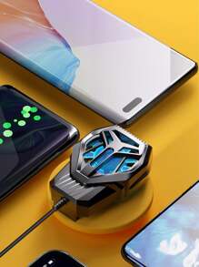 1Pc Mobile Phone Radiator, Mobile Phone Cooling Artifact, Game Cooling, Back Clip Cooling