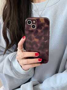 Vintage Copper Rust Color Amber Phone Case Compatible With IPhone 17 Pro Max/17 Air/16 Pro Max/16 Pro/15 Pro Max/14 Pro Max/13 Pro/12 - Rust Brown - View 2