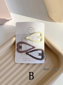 DIYPLUS 15pcs Pink Hair Clips Set: Heart, Star Shape BB Hair Clips & Matte Gradient Side Bangs Hair Clips, Suitable For Daily Use (Can Be Purchased Separately, 3pcs/Set If Purchased Separately),Pink Accessoriesy2k,Hair Barrettes Claw Clips, Cute Accessories