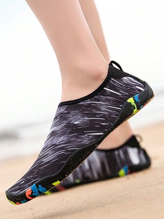 運動風格，夏日旅遊，海灘趴，海灘衝浪鞋，女士涉水鞋，夏季透氣軟底涉水鞋，快幹海灘赤足游泳鞋，運動瑜伽女鞋，開車鞋