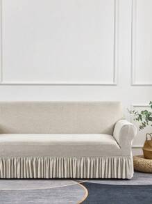Un copridivano stampato floreale per soggiorno con bordo elasticizzato per camera da letto, copridivano universale per tutte le stagioni