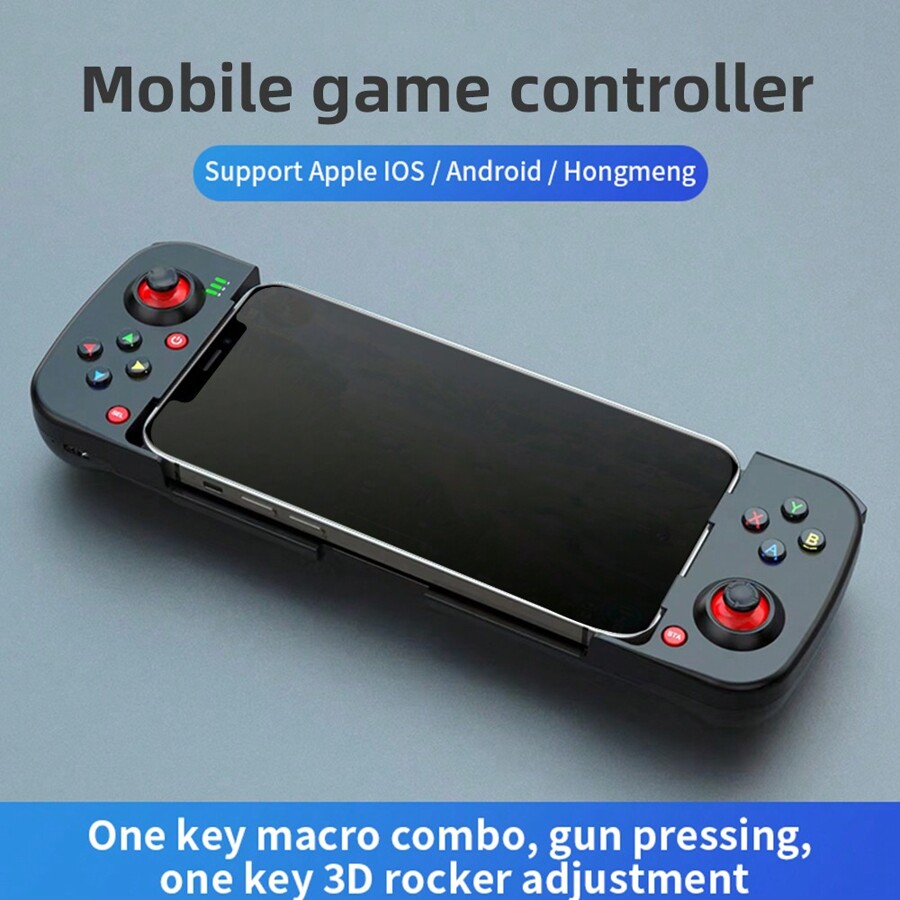 Mobile Wireless Game Controller Supports Stretching, Supports IOS