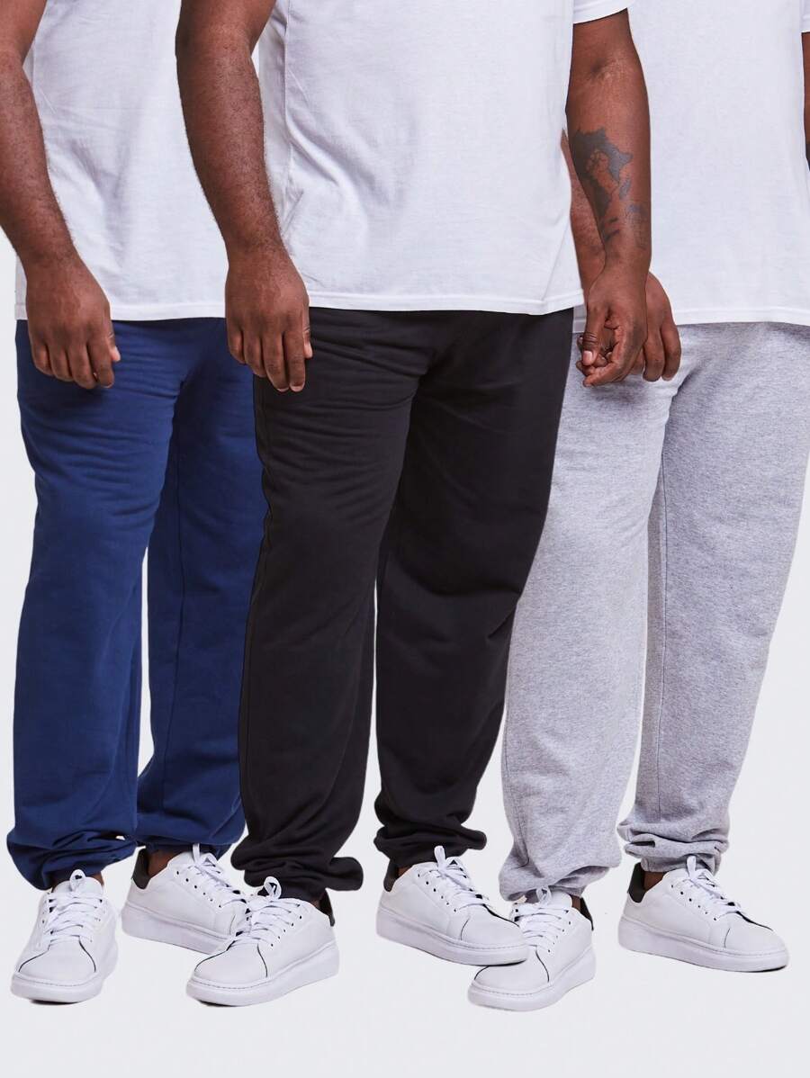 Men Sweatpants - Black - View 1