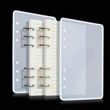 1pc Notebook Cover Silicone Resin Mold A5 A6 A7 Multi Size Epoxy Resin Book Cover Silicone Casting Mold For DIY Rectangle Notebook Scrapbook Album Cover Casting