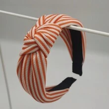 1pc Women Rainbow Stripe Vintage Headband Fashionable Hair Hoop For Holiday And Daily Wear,Hairband,Hair Hoop,Hair Accessories Headbands