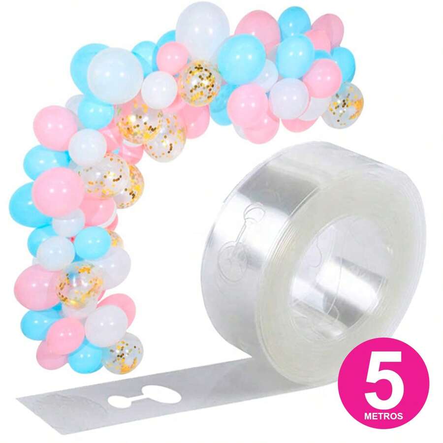 THINGS ALREADY Fita Para Balão Arco Descontruido De Balão Bexiga C/ 5 Metros