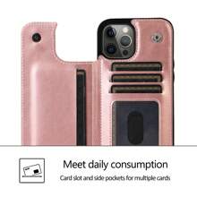 奢华耐用皮革钱包手机壳适用于 16e 16 15 14 13 12 11 Pro Max SE X XR XS Max 8 7 6 6S Plus 适用于三星 Galaxy S25 S24 S23 S22 S21 S20 Ultra A13 A14 A15 A35 A53 A54 A55 S23 FE S24 FE 支架信用卡插槽支架防震手机壳防水防摔防刮