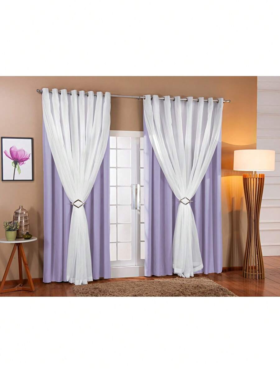 Curtains - Màu Lilac Tím - Xem 1