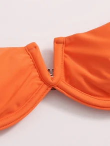 Bikini con ferretto push-up nuovo per donne, set di bikini sexy e alla moda per l estate in spiaggia