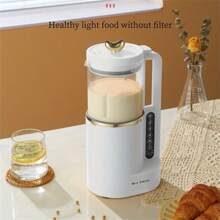 Mrs.Smith 1入 Madame Smith 800ml 電動迷你全自動破壁煮豆漿機，多功能家用電器，無需過濾，適合1-4人使用 - 美規A型插(110-127V) - 查看 4