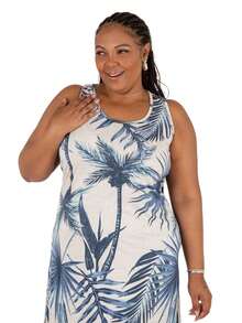 Plus Size Dresses - Green - View 4