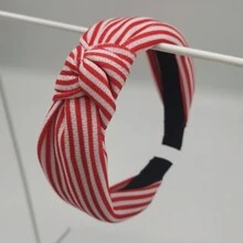 1pc Women Rainbow Stripe Vintage Headband Fashionable Hair Hoop For Holiday And Daily Wear,Hairband,Hair Hoop,Hair Accessories Headbands