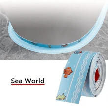 Bande d"étanchéité pour toilette étanche et résistant à la moisissure, ruban adhésif d"étanchéité pour cuisine et salle de bain, ruban étanche pour salle de bain, autocollant pour carrelage d"évier de cuisine - 1,5 pouces * 59 pouces - Voir 7