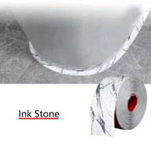 Bande d"étanchéité pour toilette étanche et résistant à la moisissure, ruban adhésif d"étanchéité pour cuisine et salle de bain, ruban étanche pour salle de bain, autocollant pour carrelage d"évier de cuisine - 1,5 pouces * 59 pouces - Voir 9