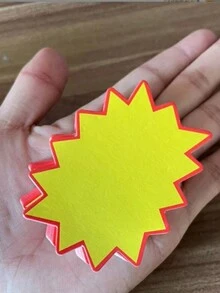 50 Miếng Dán Nhãn Giá, Giấy Quảng Cáo Nhỏ, Thẻ Giá Sản Phẩm, Thẻ Giá Thị Trường, Bắt Mắt Và Hiệu Quả Để Quảng Cáo Bán Lẻ Và Sản Phẩm. - Nhiều màu - Xem 10