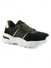 Women Casual Shoes - 金色 - 查看 2