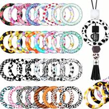5/10Pcs Silicone Large Circle Beads For Jewelry Making DIY Handmade Special Decorations Craft Supplies