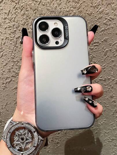 Colourful Shockproof Electroplated Case Compatible With IPhone 11 12 13 14 15 Pro Max Shockproof Cover