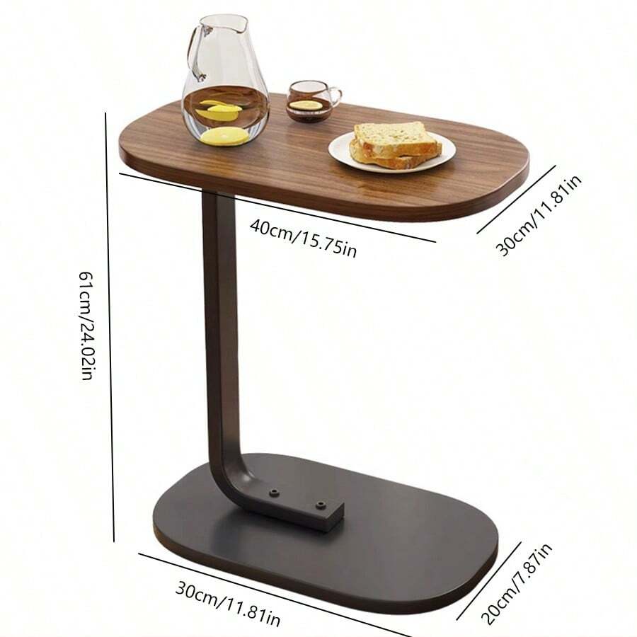 1pc Mini Coffee/Side Table, Nightstand, Modern Portable & Movable