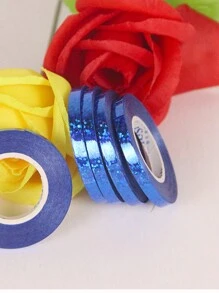 10pcs Mixed Shiny Laser Party Balloon Ribbon & String For Decoration, Birthday, Wedding Party Supplies, Back To School Valentine Day