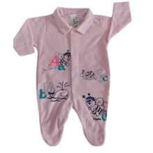 Baby Girls Jumpsuits - 粉色 - 查看 3