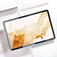 2pcs High Definition, High-Transparency, Anti-Scratch, Anti-Fall, Full-Screen Coverage, Strong Anti-Fingerprint, Sensitive Touch, Tempered Glass Screen Protector, Compatible With Samsung Tablet