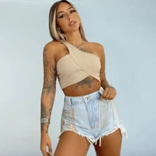 Women Blouses - Màu be - Xem 2