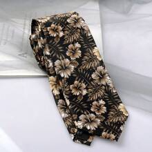 1 Pezzo Cravatta stampata fatta a mano, stile alla moda e di tendenza, adatta per uso quotidiano o per festa - Multicolore - Visualizzare 24
