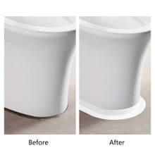Bande d"étanchéité pour toilette étanche et résistant à la moisissure, ruban adhésif d"étanchéité pour cuisine et salle de bain, ruban étanche pour salle de bain, autocollant pour carrelage d"évier de cuisine - 1,5 pouces * 59 pouces - Voir 5