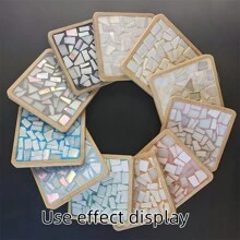 100g Mosaic Filler Powder, Colorful Grout Filler Powder, Handmade White And Colored