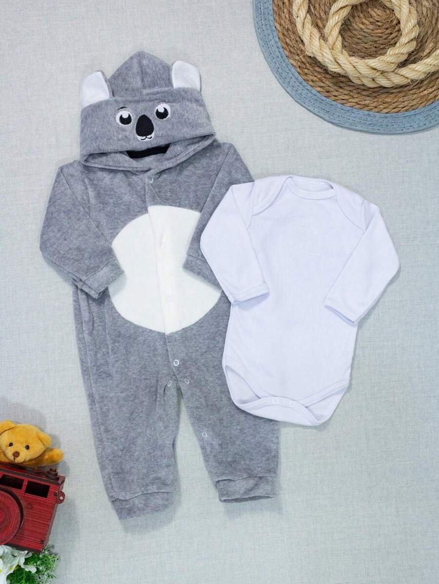 Baby Boys Jumpsuits - 灰色 - 查看 1